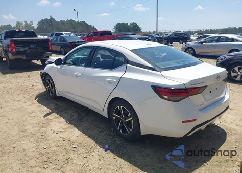 2025 Nissan Sentra Sv из США, поврежденный, VIN 3N1AB8CV7SY255275